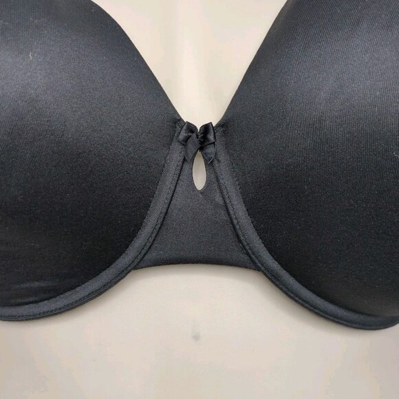 Lane Bryant Cacique Bra Intuition Full Coverage Lined Black 42DD - Picture 5 of 10